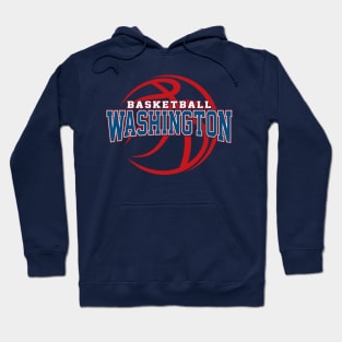 Retro Washington Basketball Hoodie